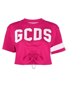 Укороченная футболка с кулиской Gcds