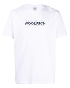 Футболка с короткими рукавами и логотипом Woolrich