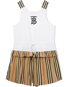 Комбинезон в полоску Icon Stripe Burberry kids