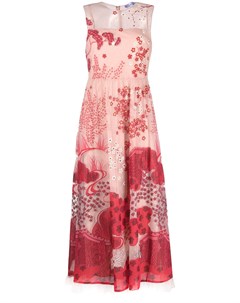 Платье с цветочной вышивкой Red valentino