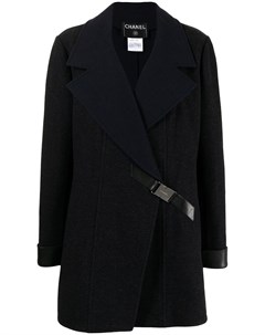 Двубортное пальто 2000 х годов с пряжками Chanel pre-owned