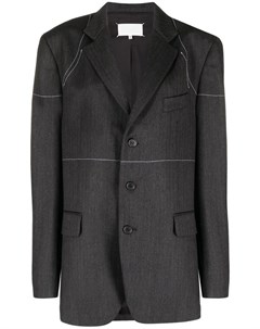 Пиджак с контрастной строчкой Maison margiela