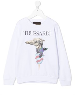 Толстовка с графичным принтом Trussardi junior