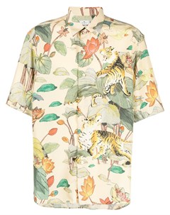Рубашка с короткими рукавами и цветочным принтом Etro