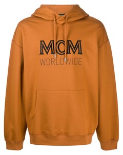 Худи с вышитым логотипом Mcm