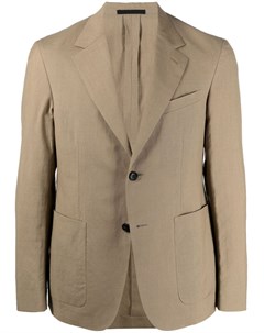 Однобортный пиджак с заостренными лацканами Lanvin