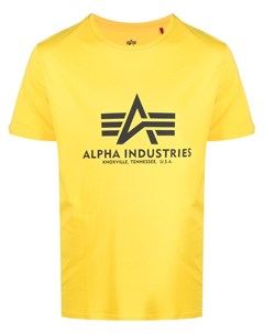 Футболка с логотипом Alpha industries