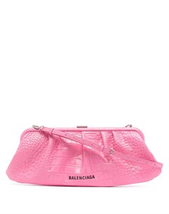 Клатч Cloud XL с тиснением под крокодила Balenciaga