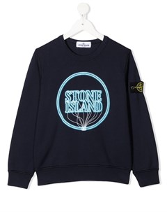 Толстовка с логотипом Stone island junior