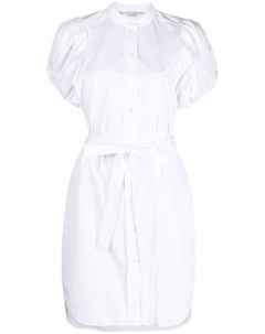 Поплиновое платье рубашка с завязками Stella mccartney