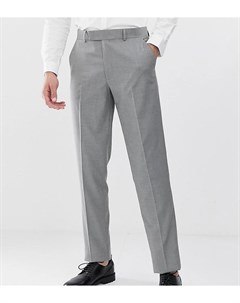 Серые строгие брюки узкого кроя Tall Asos design
