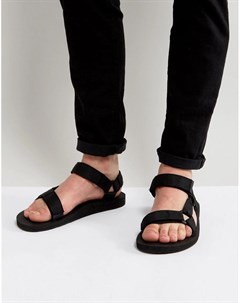 Черные сандалии в городском стиле Original Universal Teva