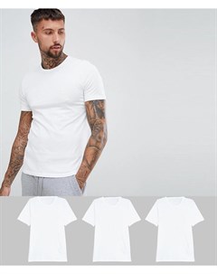 Набор из 3 футболок с круглым вырезом Boss bodywear