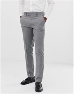 Серые узкие брюки Asos design
