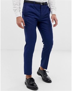 Синие облегающие эластичные брюки Premium Jack & jones