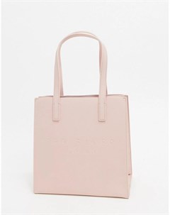 Розовая сумка с логотипом Ted baker london