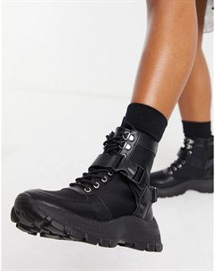 Черные походные ботинки в спортивном стиле Anderson Asos design