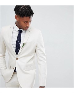 Приталенный пиджак из ткани с добавлением льна Farah Wedding Farah smart