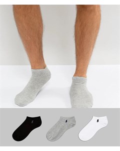 Комплект из 3 пар спортивных носков Polo ralph lauren