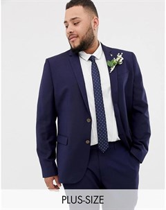 Приталенный пиджак из ткани с добавлением льна Farah Wedding Farah smart
