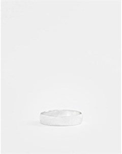 Серебристое кольцо Asos design