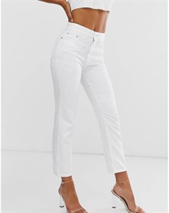 Белые джинсы в винтажном стиле River island