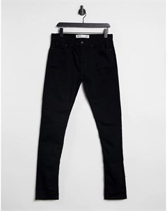 Черные супероблегающие джинсы Burton menswear