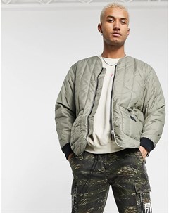 Уплотненная куртка цвета хаки в утилитарном стиле premium RYV Adidas originals