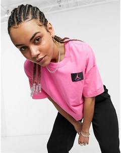 Розовая выбеленная футболка с короткими рукавами Essential Jordan