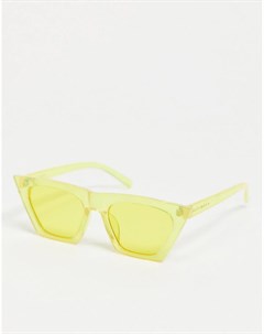 Ярко желтые солнцезащитные очки South beach