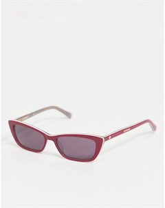 Солнцезащитные очки с узкими линзами Love moschino