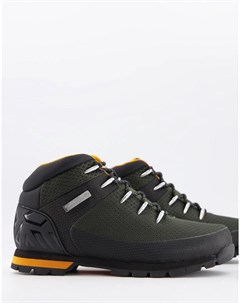 Зеленые водонепроницаемые походные ботинки Euro Sprint Timberland