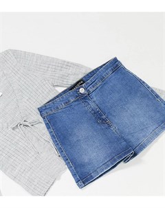 Синие джинсовые шорты Parisian petite
