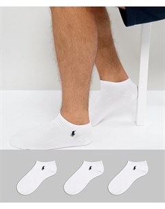 3 пары белых спортивных носков Polo ralph lauren