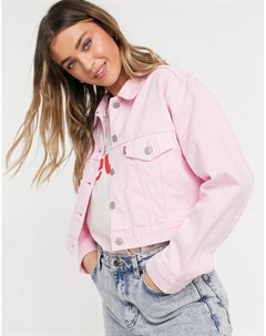 Светло розовая короткая куртка Levi's®