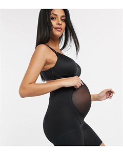 Черные моделирующие шорты Maternity Spanx