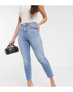 Синие узкие джинсы в винтажном стиле ASOS DESIGN Petite Asos petite