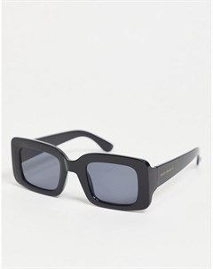 Солнцезащитные очки с черными квадратными линзами South beach