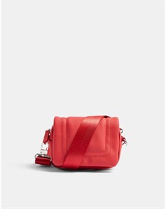 Красная миниатюрная сумка через плечо Topshop