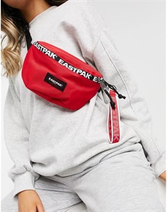 Красная сумка кошелек на пояс с фирменной лентой Springer Eastpak
