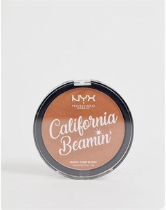 Бронзер для лица и тела California Beamin Sunset Vibes Nyx professional makeup