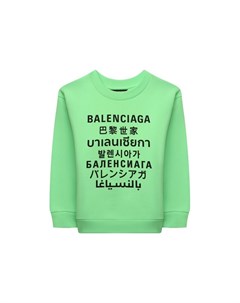 Хлопковый свитшот Balenciaga