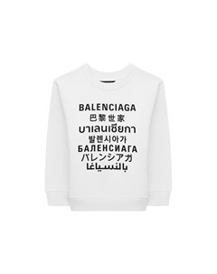 Хлопковый свитшот Balenciaga