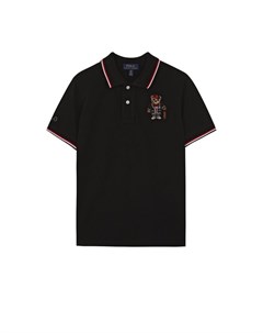 Хлопковое поло с вышивкой Polo ralph lauren