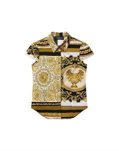 Хлопковая блузка Versace