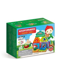 Магнитный конструктор Town Set Mart Magformers