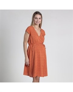 Платье на запахе для беременных Oh Ma оранжевый Mothercare