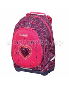 Рюкзак школьный Bliss Pink Hearts Herlitz