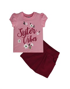 Комплект футболка юбка Sister Веселый супер далматинец