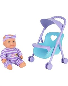 Кукла с аксессуаром фиолетовый 27 см Игруша